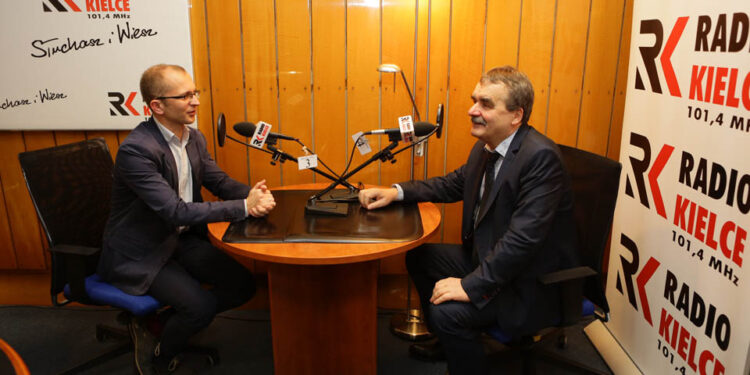 18.11.2014 Kielce. Wojciech Lubawski / Wojciech Habdas / Radio Kielce