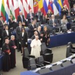 Wizyta papieża Franciszka w Parlamencie Europejskim / Włodzimierz Batóg / Radio Kielce