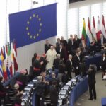 25.11.2014 Papież Franciszek w Parlamencie Europejskim / Włodzimierz Batóg / Radio Kielce