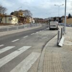 06.11.2014 Skrzyżowanie ulic Krakowskiej, Ściegiennego, Miodowicza i Prostej w czasie budowy / Stanisław Blinstrub / Radio Kielce