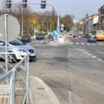 06.11.2014 Skrzyżowanie ulic Krakowskiej, Ściegiennego, Miodowicza i Prostej w czasie budowy / Stanisław Blinstrub / Radio Kielce