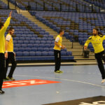 15.11.2014 Kielce. Trening zawodników Vive Tauron Kielce, przed meczem z  Aalborgiem / Jarosław Dragan / Radio Kielce