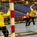 15.11.2014 Kielce. Trening zawodników Vive Tauron Kielce, przed meczem z  Aalborgiem / Jarosław Dragan / Radio Kielce