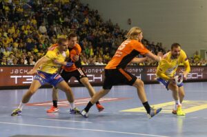 30.11.2014 Vive Tauron Kielce - SUI Kadetten Schaffhausen / Stanisław Blinstrub / Radio Kielce