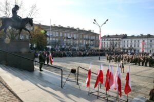 11.11.2014 Obchody Dnia Niepodległości w Kielcach. / Stanisław Blinstrub / Radio Kielce