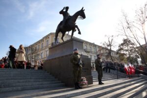 11.11.2014 Obchody Dnia Niepodległości w Kielcach. / Stanisław Blinstrub / Radio Kielce