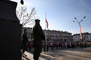 11.11.2014 Obchody Dnia Niepodległości w Kielcach. / Stanisław Blinstrub / Radio Kielce