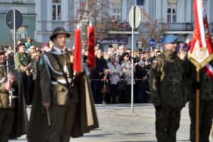 11.11.2014 Obchody Dnia Niepodległości w Kielcach. / Stanisław Blinstrub / Radio Kielce