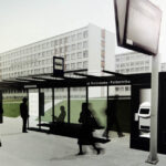 Konkurs na przystanki autobusowe. Projekt pracowni Zdziechowska Walerysiak Architekci - zajął pierwsze miejsce. / rep. Wojciech Habdas / Radio Kielce