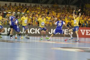 MOL-Pick Szeged KS Vive Tauron Kielce (6 grudnia 2014 r.) / Piotr Michalski / Radio Kielce