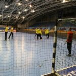 Przedmeczowy trening Vive Tauron Kielce (5 grudnia 2014 r.) / Piotr Michalski / Radio Kielce