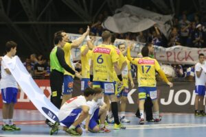 MOL-Pick Szeged KS Vive Tauron Kielce (6 grudnia 2014 r.) / Piotr Michalski / Radio Kielce