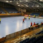 Przedmeczowy trening Vive Tauron Kielce (5 grudnia 2014 r.) / Piotr Michalski / Radio Kielce