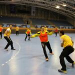 Przedmeczowy trening Vive Tauron Kielce (5 grudnia 2014 r.) / Piotr Michalski / Radio Kielce