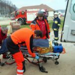 02.12.2014 Ćwiczenia ratowników w Bałtowie / Teresa Czajkowska / Radio Kielce