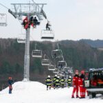 02.12.2014 Ćwiczenia ratowników w Bałtowie / Teresa Czajkowska / Radio Kielce