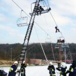 02.12.2014 Ćwiczenia ratowników w Bałtowie / Teresa Czajkowska / Radio Kielce