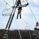 02.12.2014 Ćwiczenia ratowników w Bałtowie / Teresa Czajkowska / Radio Kielce