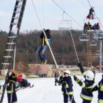 02.12.2014 Ćwiczenia ratowników w Bałtowie / Teresa Czajkowska / Radio Kielce