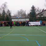 8.12.2014 Kielce. Przy gimnazjum nr 3 w Kielcach oficjalnie otwarto nowe boiska do gry w piłkę ręczną, koszykówkę, siatkówkę oraz tenisa ziemnego. / Robert Szumielewicz / Radio Kielce