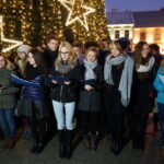 Na kieleckim Rynku rozbłysła choinka / Kamil Król / Radio Kielce