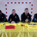 8.12.2014 Kielce. Przy gimnazjum nr 3 w Kielcach oficjalnie otwarto nowe boiska do gry w piłkę ręczną, koszykówkę, siatkówkę oraz tenisa ziemnego. / Kamil Król / Radio Kielce