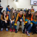 8.12.2014 Kielce. Przy gimnazjum nr 3 w Kielcach oficjalnie otwarto nowe boiska do gry w piłkę ręczną, koszykówkę, siatkówkę oraz tenisa ziemnego. / Kamil Król / Radio Kielce