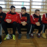 8.12.2014 Kielce. Przy gimnazjum nr 3 w Kielcach oficjalnie otwarto nowe boiska do gry w piłkę ręczną, koszykówkę, siatkówkę oraz tenisa ziemnego. / Kamil Król / Radio Kielce