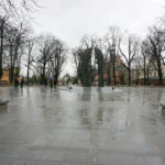 Przebudowany skwer Stefana Żeromskiego w Kielcach / Kamil Król / Radio Kielce