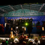 Spotkanie wigilijne na ostrowieckim Rynku / Teresa Czajkowska / Radio Kielce