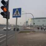 Awaria sygnalizacji świetlnej na skrzyżowaniu Alei Solidarności ze Świętokrzyską / Kamil Król / Radio Kielce