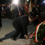 13.12.2014 Kielce. W Kielcach odbyły się uroczystości, upamiętniające ofiary komunistycznego reżimu. / Marlena Płaska / Radio Kielce