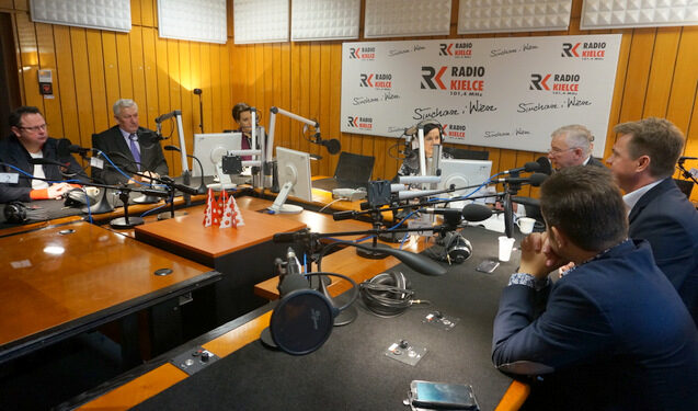 Studio Polityczne Radia Kielce / Kamil Król / Radio Kielce