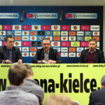 30.12.2014 Kielce Konferencja prasowa Klubu sportowego korona Kielce SA / Stanisław Blinstrub / Radio Kielce