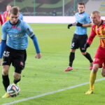 12.12.2014 Kielce. Fragment meczu TMobile Ekstraklasy Korona Kielce - Cracovia. / Krzysztof Żołądek / Radio Kielce