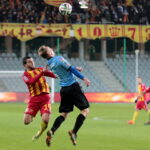 12.12.2014 Kielce. Fragment meczu TMobile Ekstraklasy Korona Kielce - Cracovia. / Krzysztof Żołądek / Radio Kielce