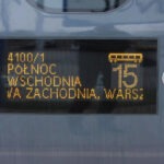 Odjazd pierwszego pociągu Pendolino ze stacji Włoszczowa Północ / Robert Felczak / Radio Kielce