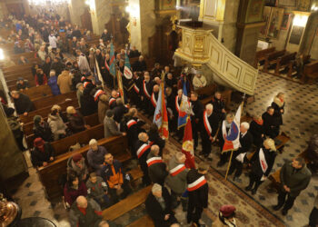 13.12.2014 Kielce. W Kielcach odbyły się uroczystości, upamiętniające ofiary komunistycznego reżimu. / Wojciech Habdas / Radio Kielce