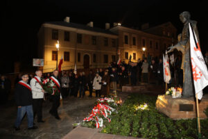 13.12.2014 Kielce. W Kielcach odbyły się uroczystości, upamiętniające ofiary komunistycznego reżimu. / Wojciech Habdas / Radio Kielce