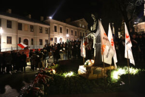 13.12.2014 Kielce. W Kielcach odbyły się uroczystości, upamiętniające ofiary komunistycznego reżimu. / Wojciech Habdas / Radio Kielce