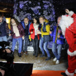 21.11.2014 Kielce. Dziennikarze Radia Kielce, wraz z Olkiem Klepaczem nagrywali teledysk do tegorocznej Pastorałki. / Wojciech Habdas / Radio Kielce