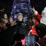 21.11.2014 Kielce. Dziennikarze Radia Kielce, wraz z Olkiem Klepaczem nagrywali teledysk do tegorocznej Pastorałki. / Wojciech Habdas / Radio Kielce