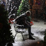 21.11.2014 Kielce. Dziennikarze Radia Kielce, wraz z Olkiem Klepaczem nagrywali teledysk do tegorocznej Pastorałki. / Wojciech Habdas / Radio Kielce