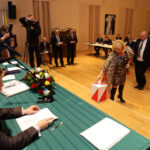 1.12.2014 Kielce. Pierwsza sesja Sejmiku Województwa piątej kadencji / Wojciech Habdas / Radio Kielce