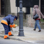 1.12.2014 Kielce. Nowe latarnie na ul. Jana Pawła II / Wojciech Habdas / Radio Kielce