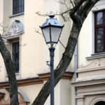 1.12.2014 Kielce. Nowe latarnie na ul. Jana Pawła II / Wojciech Habdas / Radio Kielce