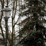 1.12.2014 Kielce. Nowe latarnie na ul. Jana Pawła II / Wojciech Habdas / Radio Kielce