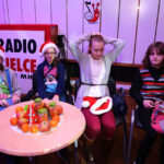 6.12.2014 Kielce. Słuchowisko "Anioł w supermarkecie" w studiu Gram Radia Kielce. / Wojciech Habdas / Radio Kielce