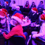 6.12.2014 Kielce. Słuchowisko "Anioł w supermarkecie" w studiu Gram Radia Kielce. / Wojciech Habdas / Radio Kielce