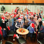 6.12.2014 Kielce. Słuchowisko "Anioł w supermarkecie" w studiu Gram Radia Kielce. / Wojciech Habdas / Radio Kielce